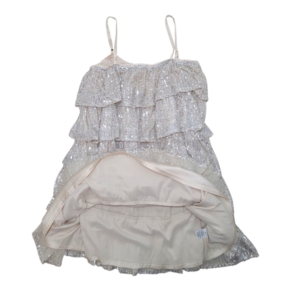 Vestique Sequin Tiered Party Dress Size Medium - Picture 8 of 13